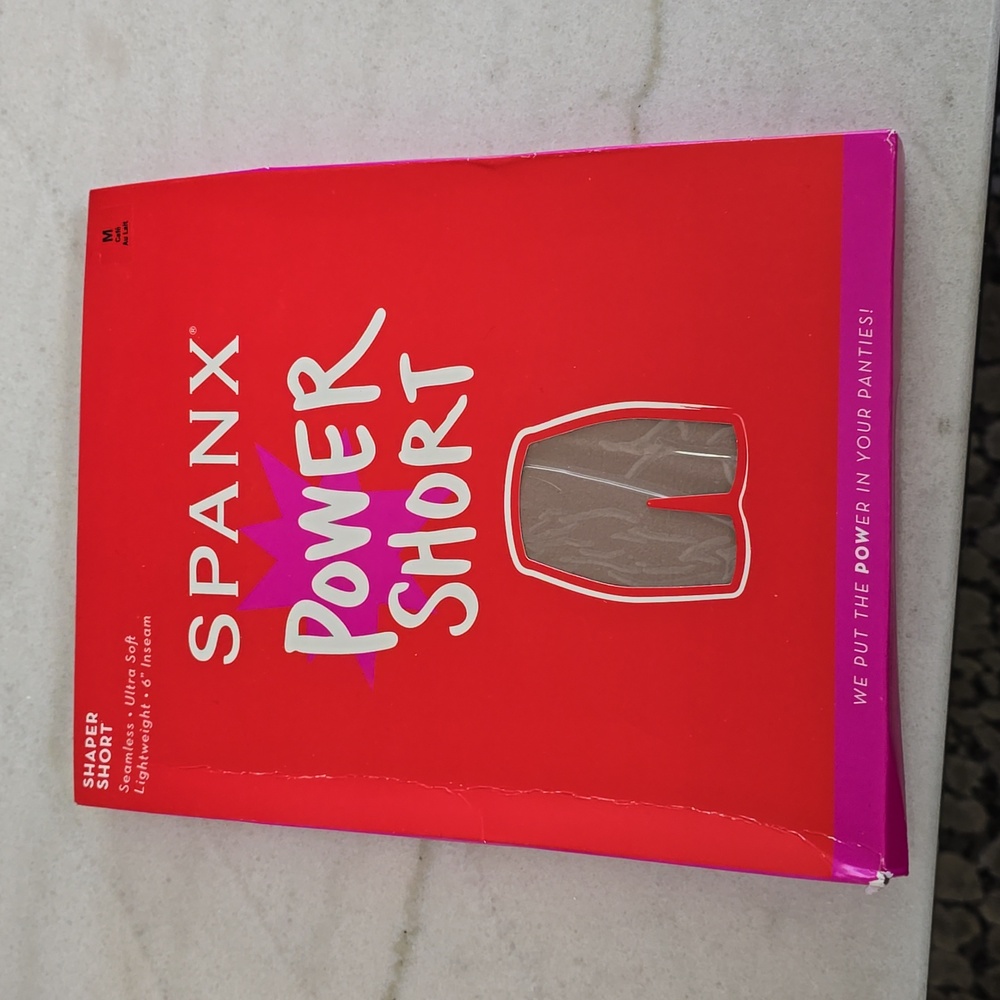 Spanx, M power short, cafe au lait